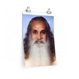 Swami Satchidananda - Blue Background